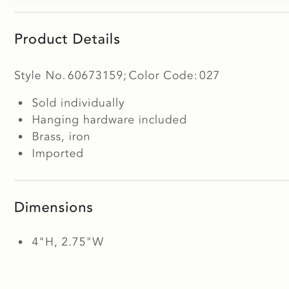 Anthropologie Jade House Numbers 0 or 8 NIB - Picture 3 of 13